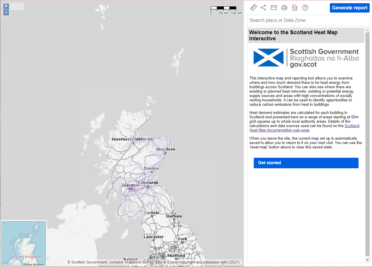The Scotland Heatmap Interactive
